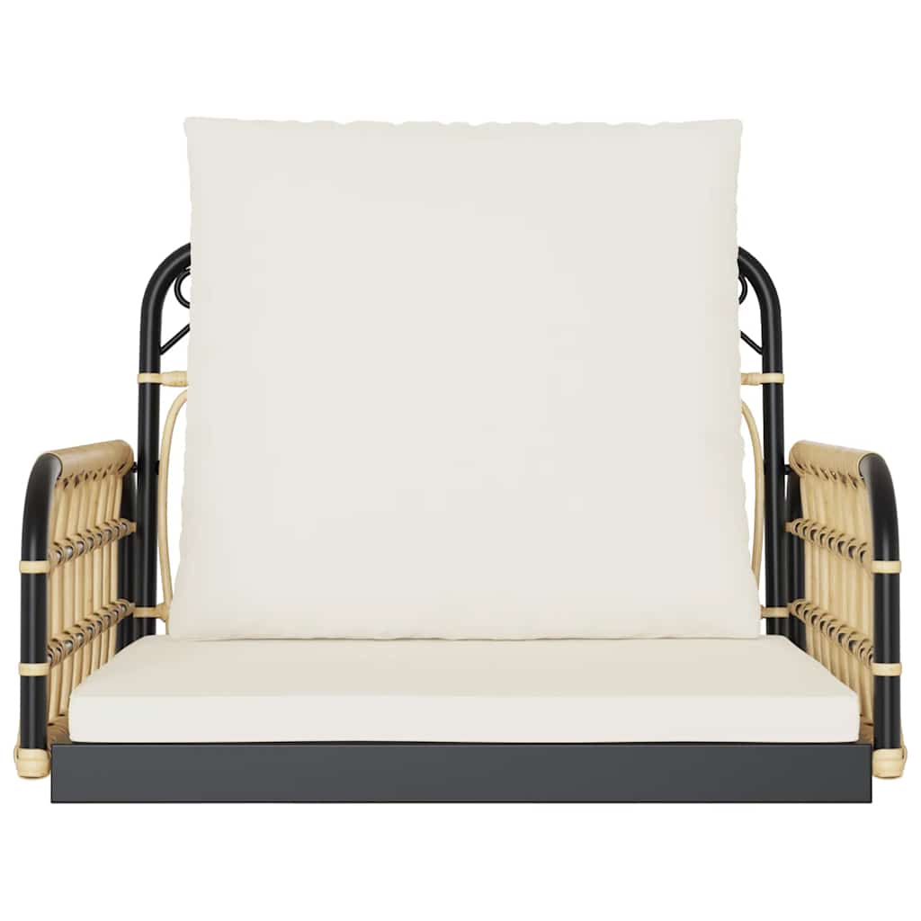 Šūpuļkrēsls Ar Matračiem, , Pe Rotangpalma, Tērauds