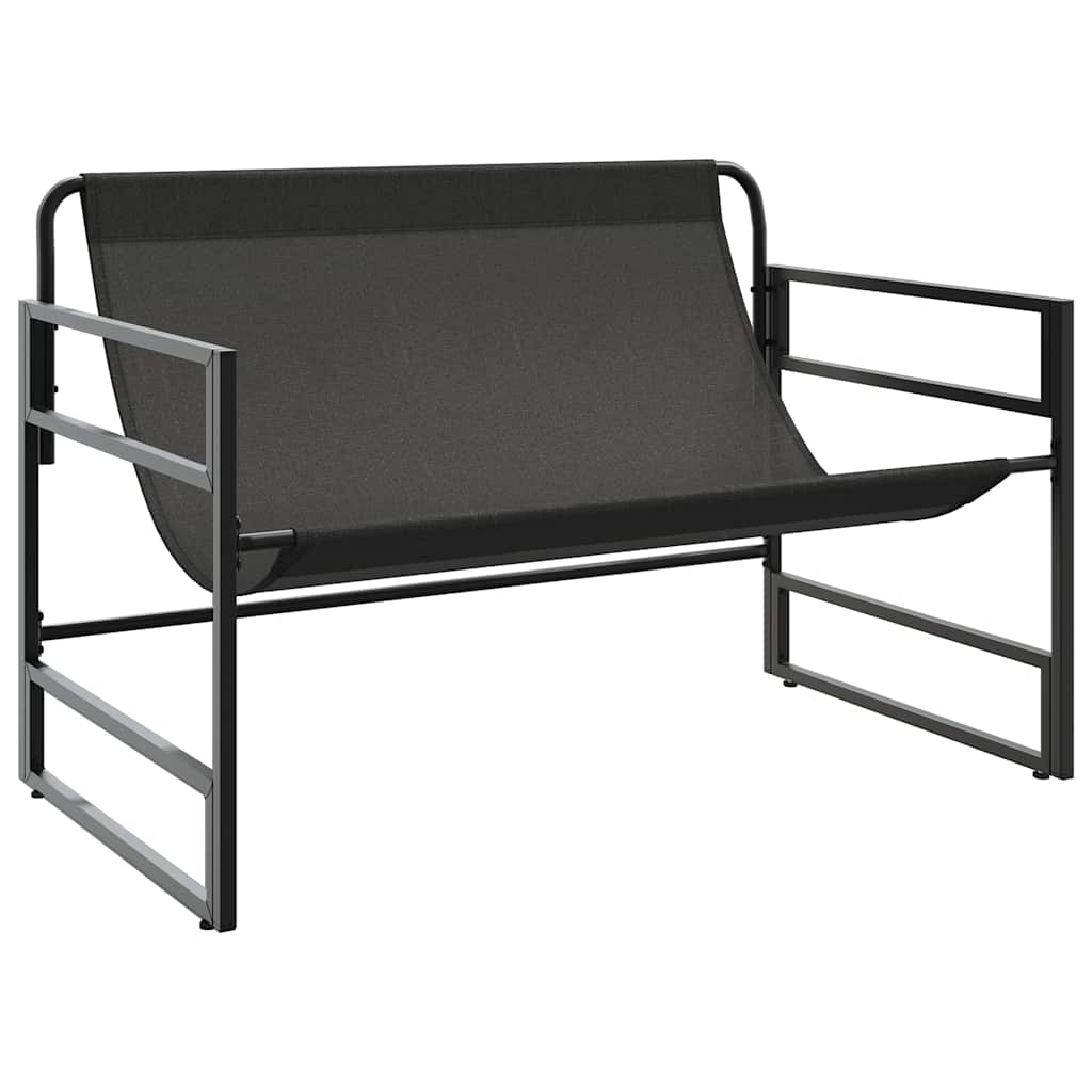 Dārza Sols Ar Matraci, Pelēkbrūns, 113 Cm, Tērauds
