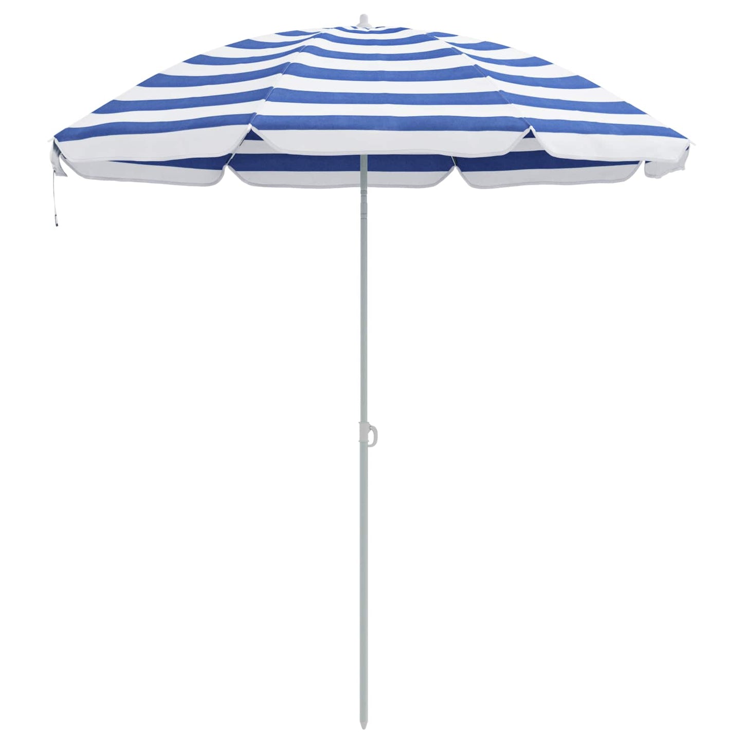 Dārza Parasols 170T Poliesters Zila Un Balta