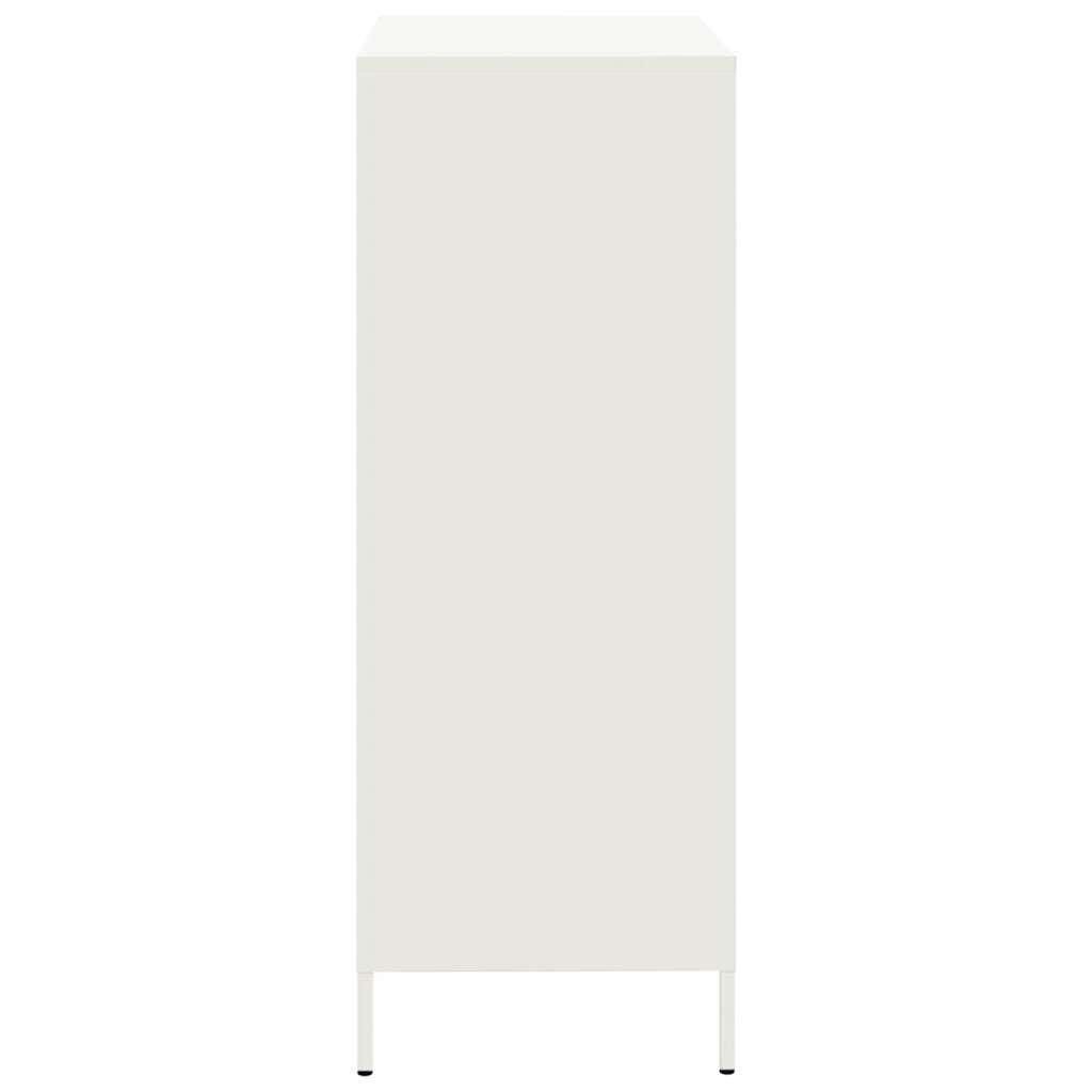 Augstais Skapītis, Balts, 68X39X101,5Cm, Tērauds