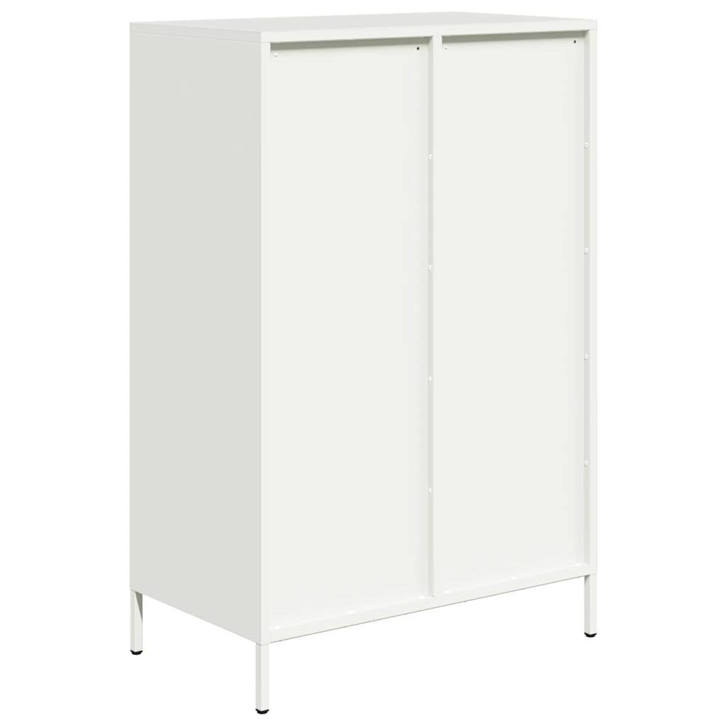 Augstais Skapītis, Balts, 68X39X101,5Cm, Tērauds