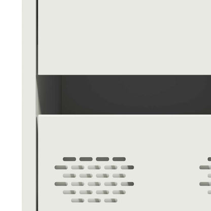 Augstais Skapītis, Balts, 68X39X101,5Cm, Tērauds