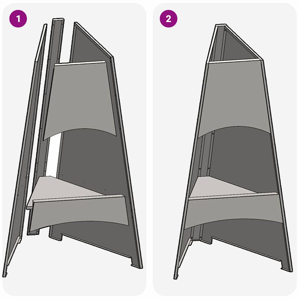 Uguns Bļoda Rūsa 50 X 50 X 95 Cm Novecināts Tērauds