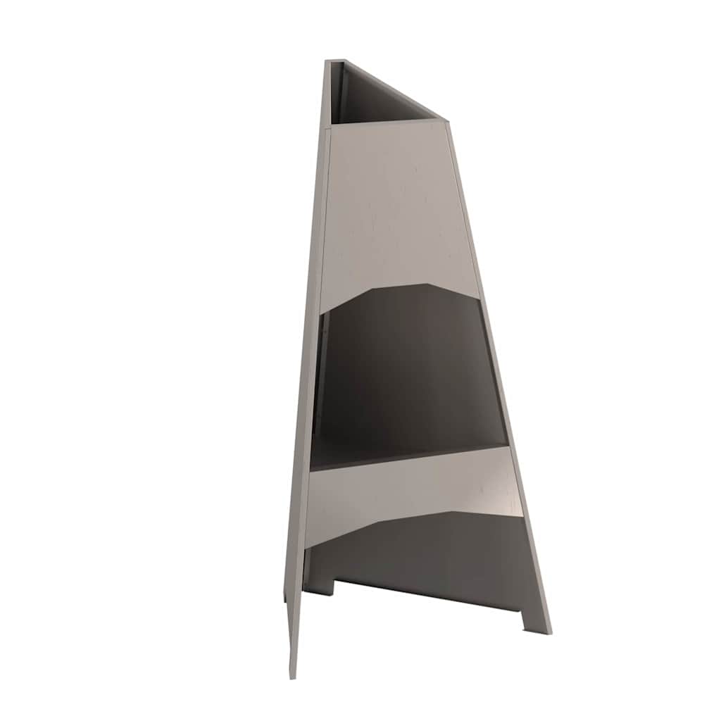 Uguns Bļoda Rūsa 50 X 50 X 95 Cm Novecināts Tērauds