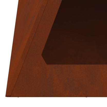Uguns Bļoda Rūsa 50 X 50 X 51 Cm Novecināts Tērauds