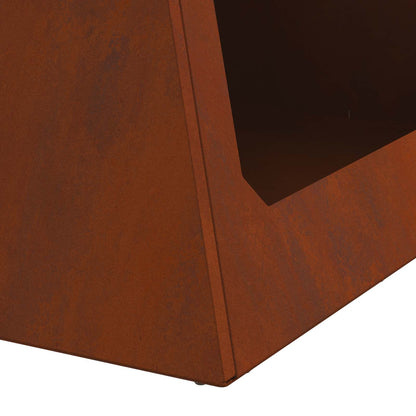 Uguns Bļoda Rūsa 50 X 50 X 51 Cm Novecināts Tērauds
