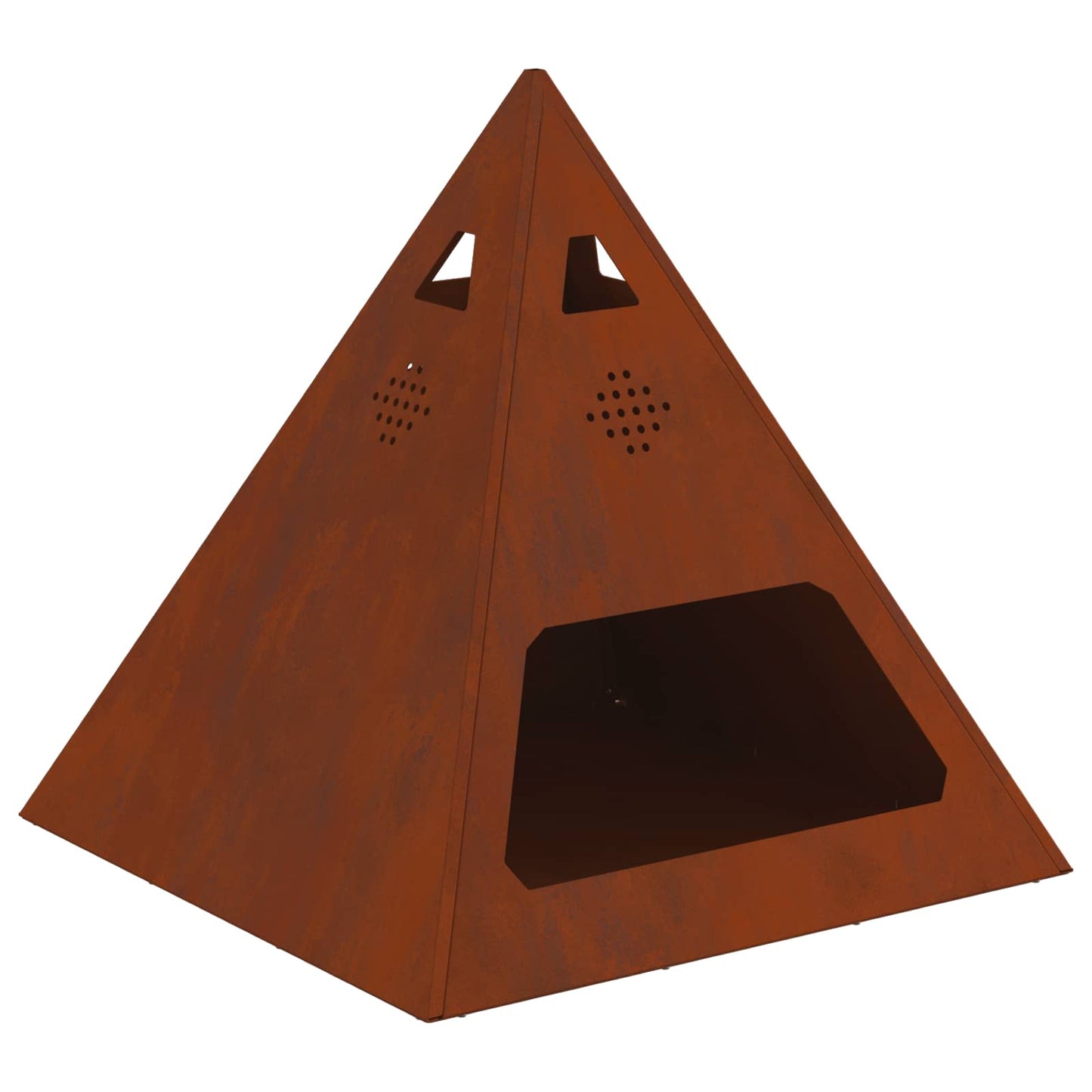 Uguns Bļoda Rūsa 50 X 50 X 51 Cm Novecināts Tērauds