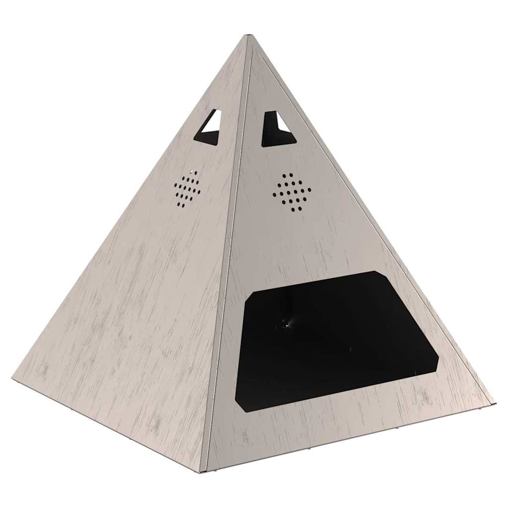 Uguns Bļoda Rūsa 50 X 50 X 51 Cm Novecināts Tērauds