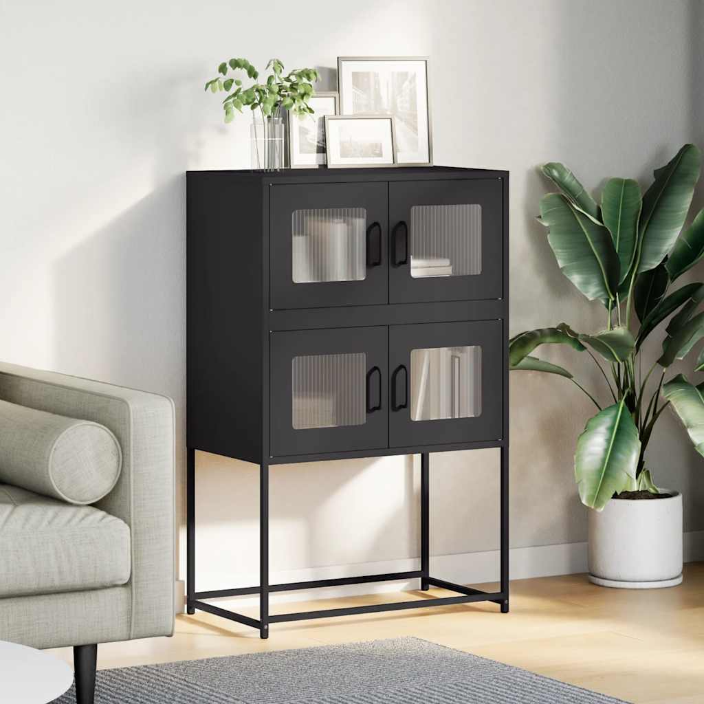 Highboard Black Tērauds