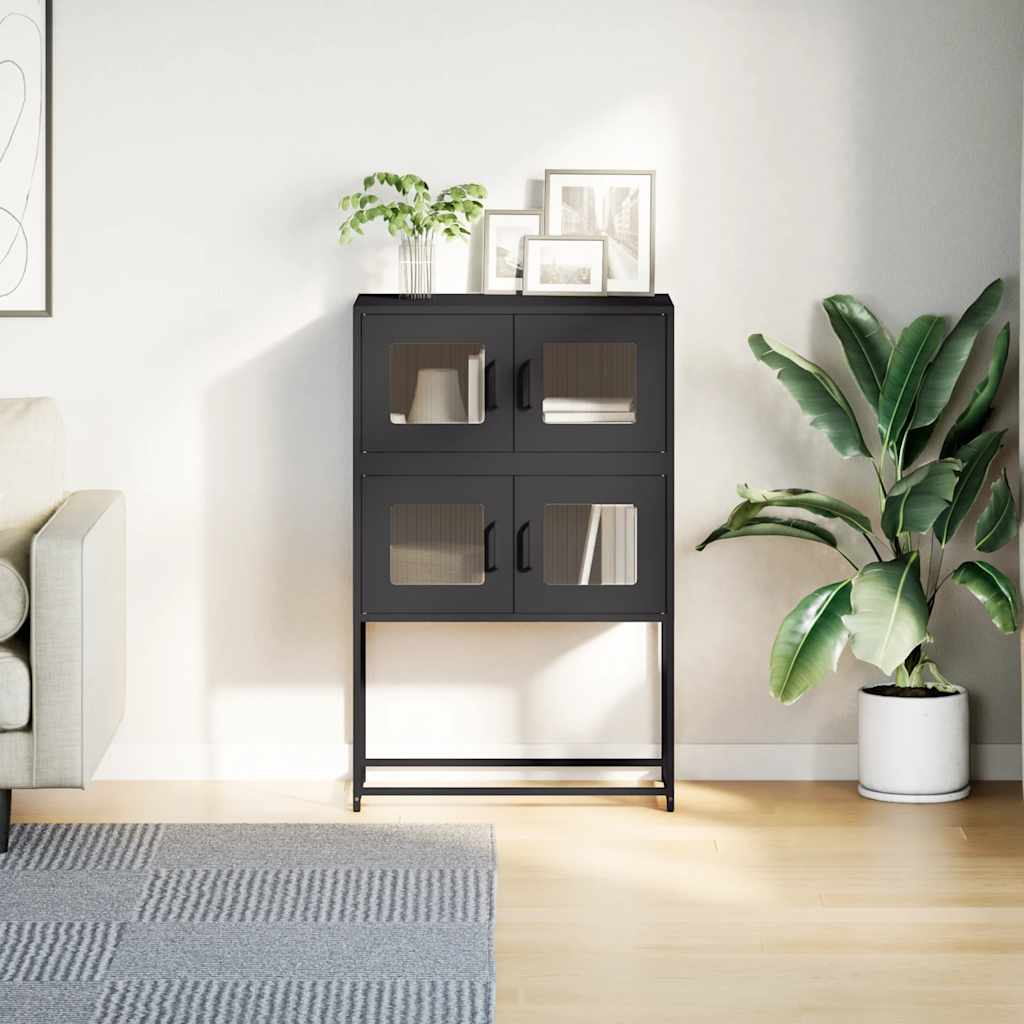 Highboard Black Tērauds