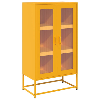 Highboard Sinepdzeltens 68X39X123 Cm Tērauds