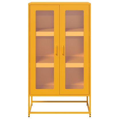Highboard Sinepdzeltens 68X39X123 Cm Tērauds