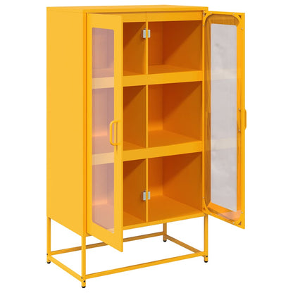 Highboard Sinepdzeltens 68X39X123 Cm Tērauds