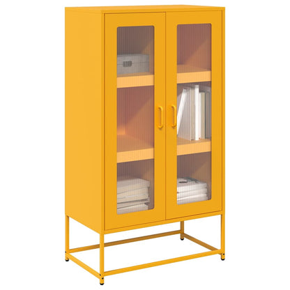 Highboard Sinepdzeltens 68X39X123 Cm Tērauds