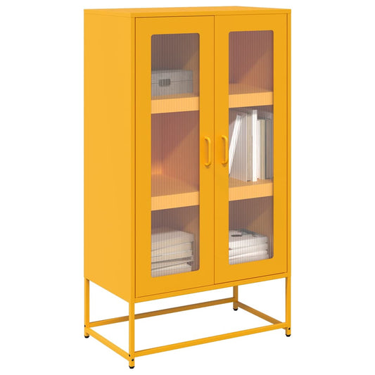 Highboard Sinepdzeltens 68X39X123 Cm Tērauds