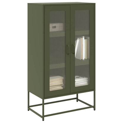 Highboard Sinepdzeltens 68X39X123 Cm Tērauds