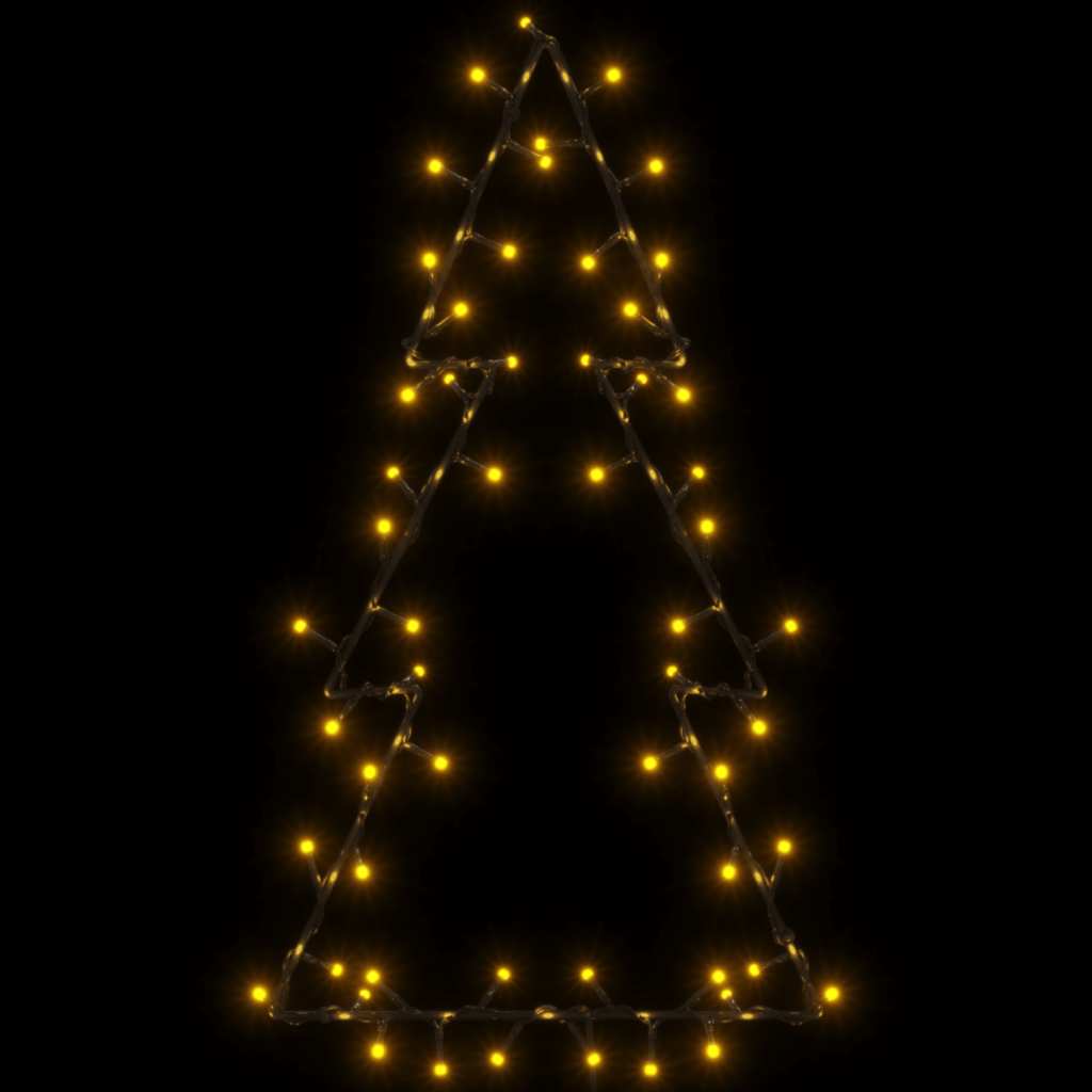 Ziemassvētku Gaismas Ziemassvētku Eglītes Siluets 80 Led