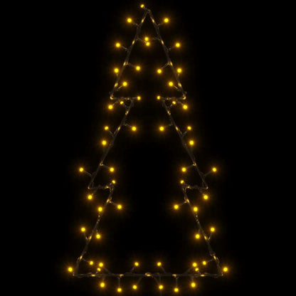 Ziemassvētku Gaismas Ziemassvētku Eglītes Siluets 80 Led