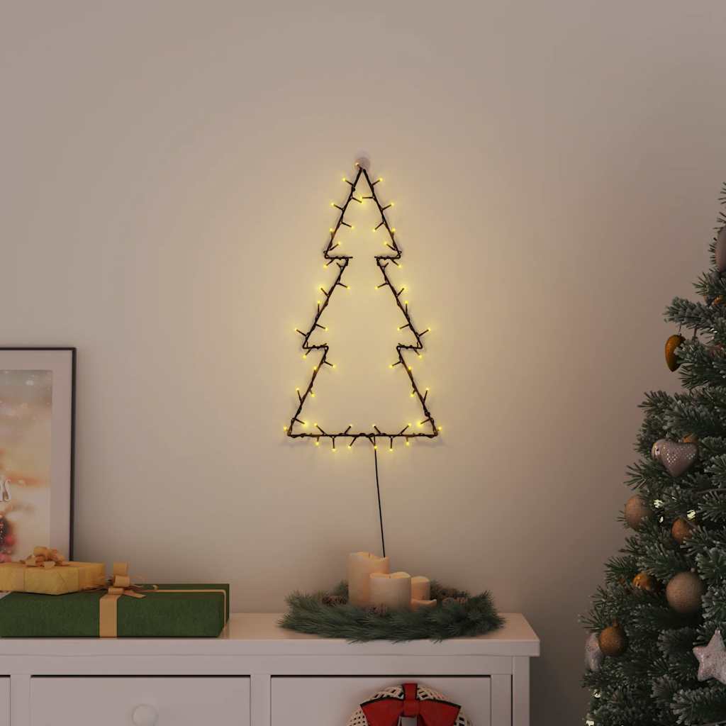 Ziemassvētku Gaismas Ziemassvētku Eglītes Siluets 80 Led