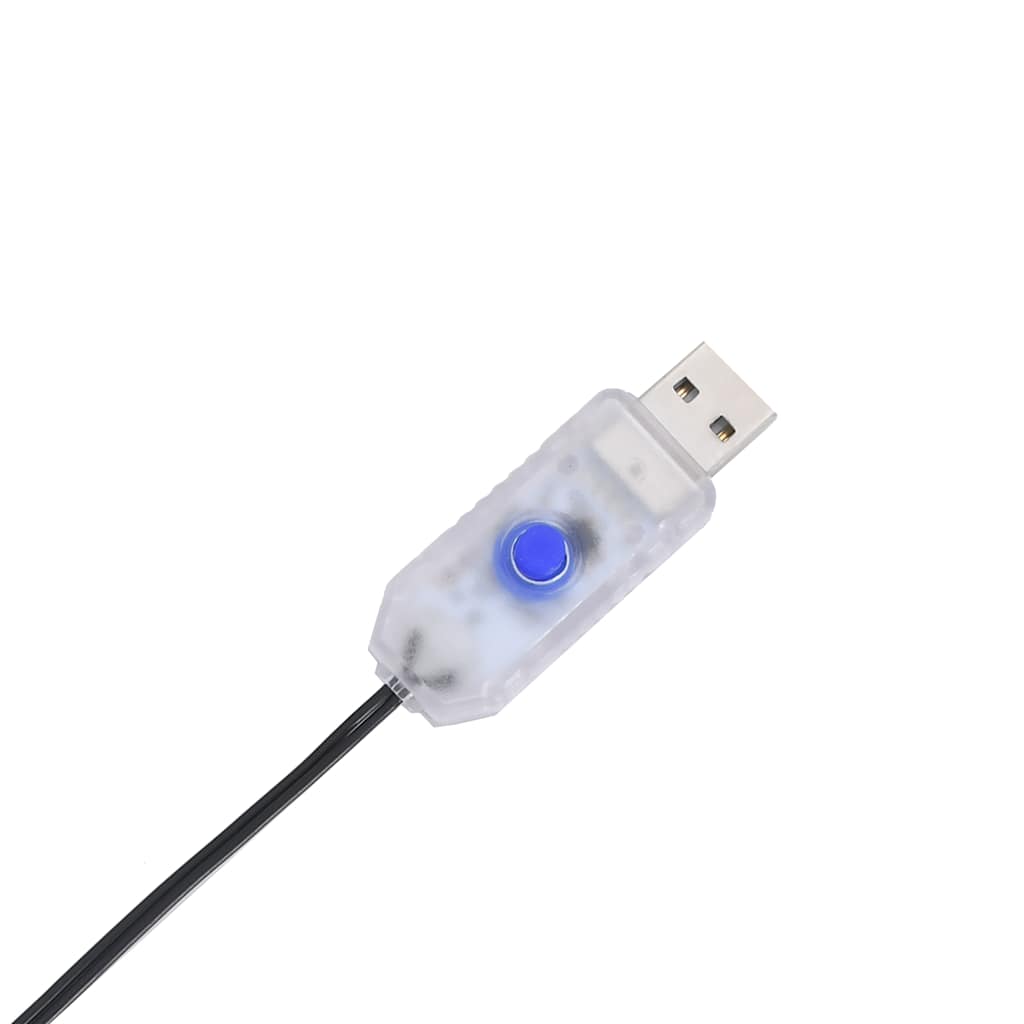 Ziemassvētku Gaismas Krītošās Zvaigznes Siluets 115 Leds