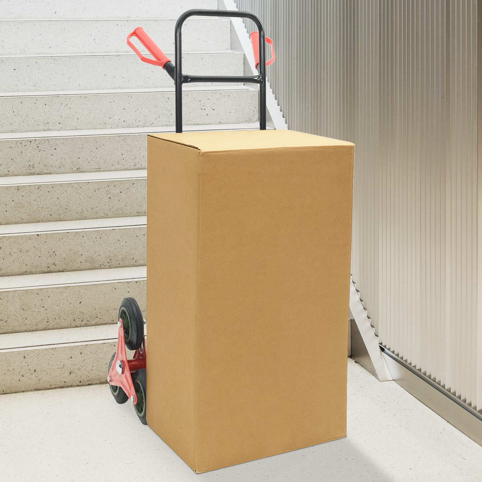 Rokas Rati Melns Un Sarkans 64,5 X 49,5 X 114 Cm Tērauds