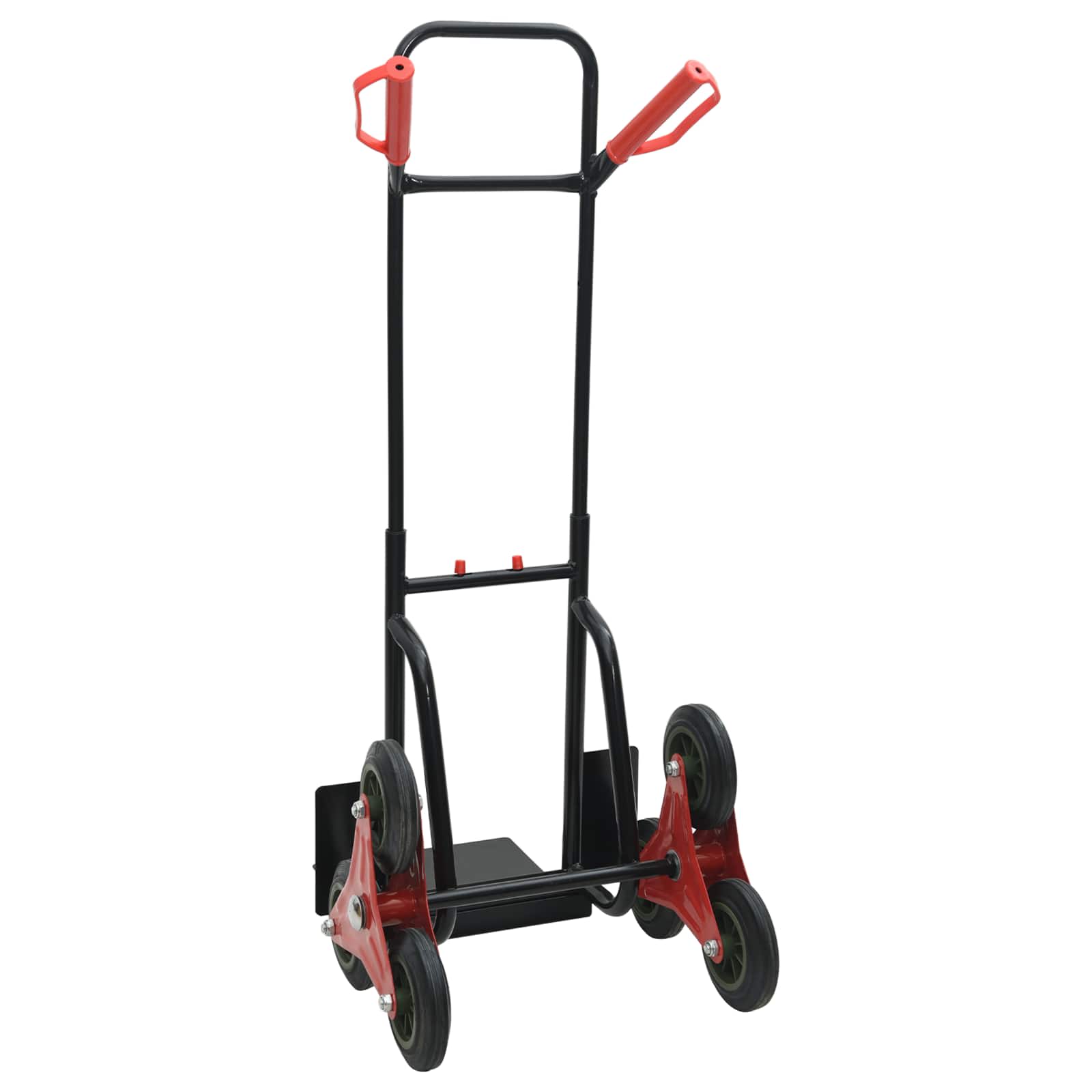 Rokas Rati Melns Un Sarkans 64,5 X 49,5 X 114 Cm Tērauds