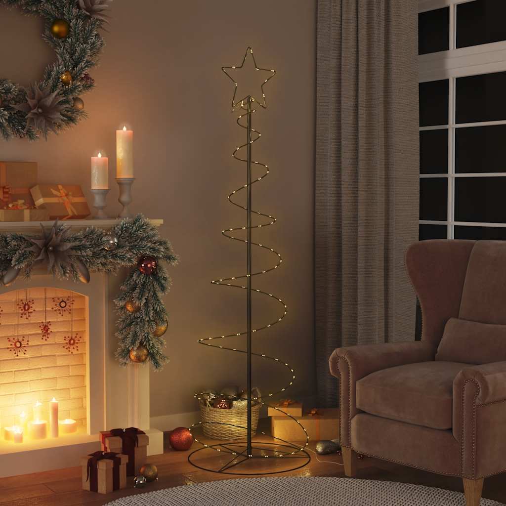 Led Ziemassvētku Eglīte 100 Led Silti Balta
