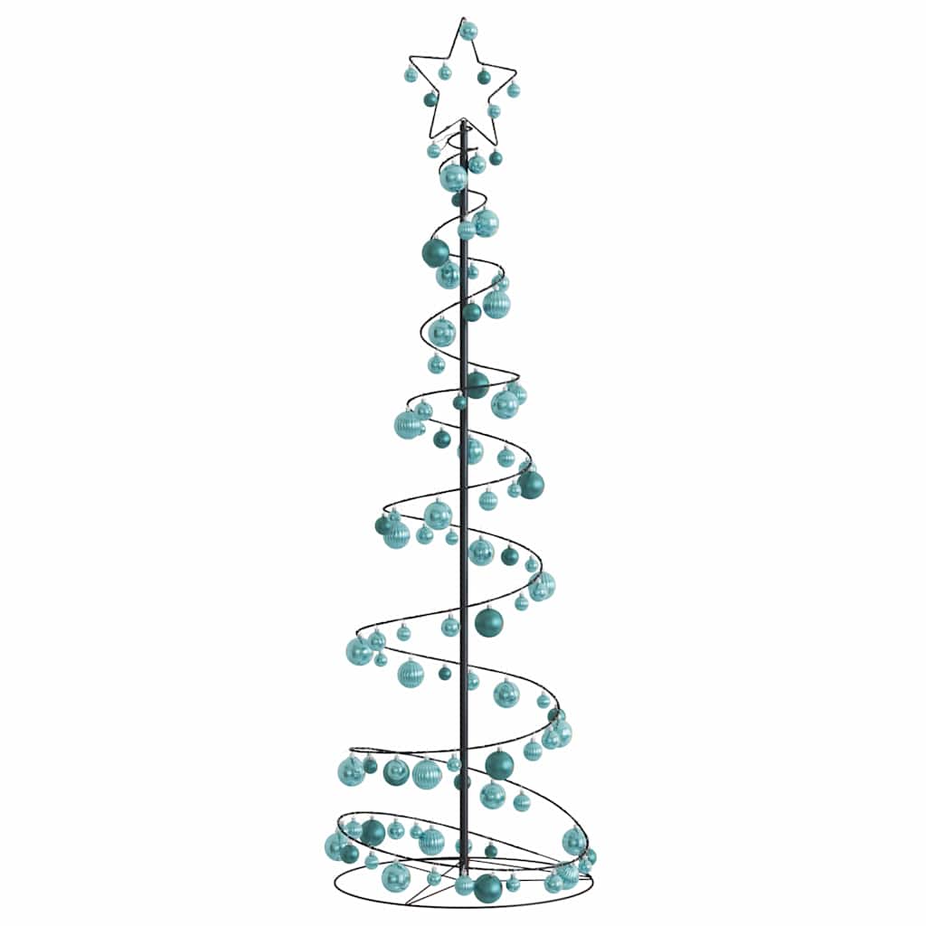 Led Ziemassvētku Eglīte 100 Led Silti Balta
