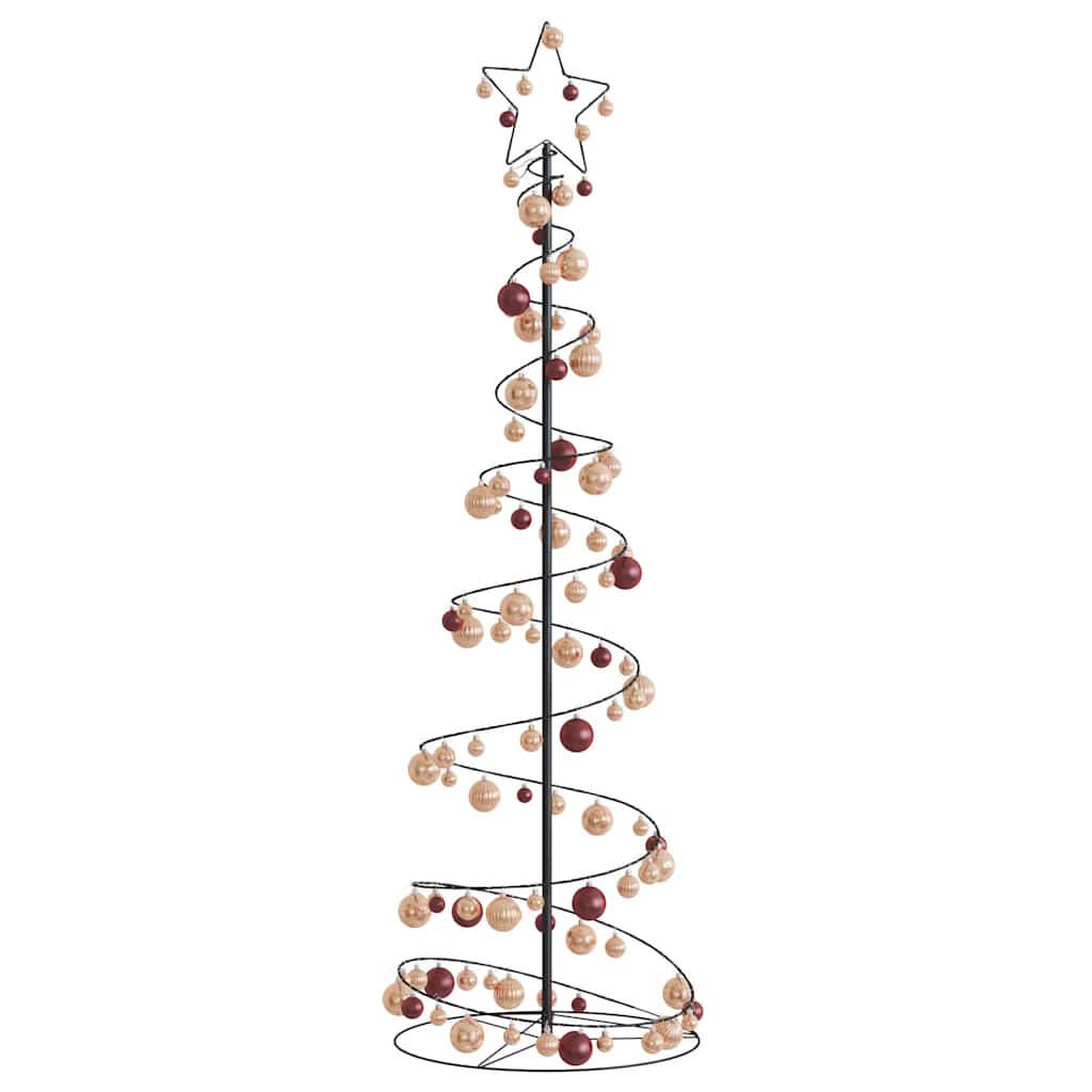 Led Ziemassvētku Eglīte 100 Led Silti Balta