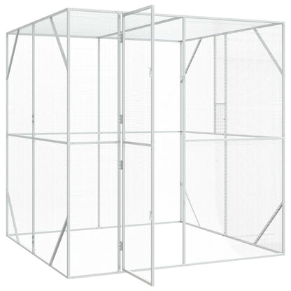 Putnu Būris Sudraba 209 X 202 X 214 Cm