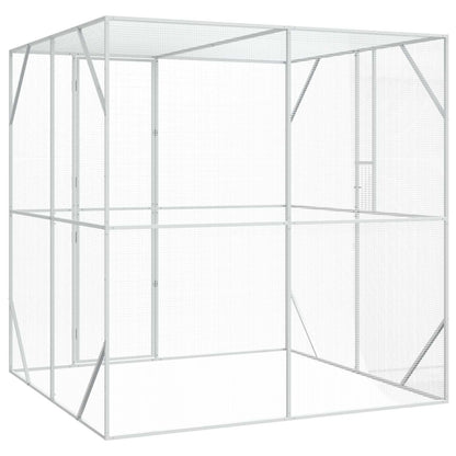 Putnu Būris Sudraba 209 X 202 X 214 Cm