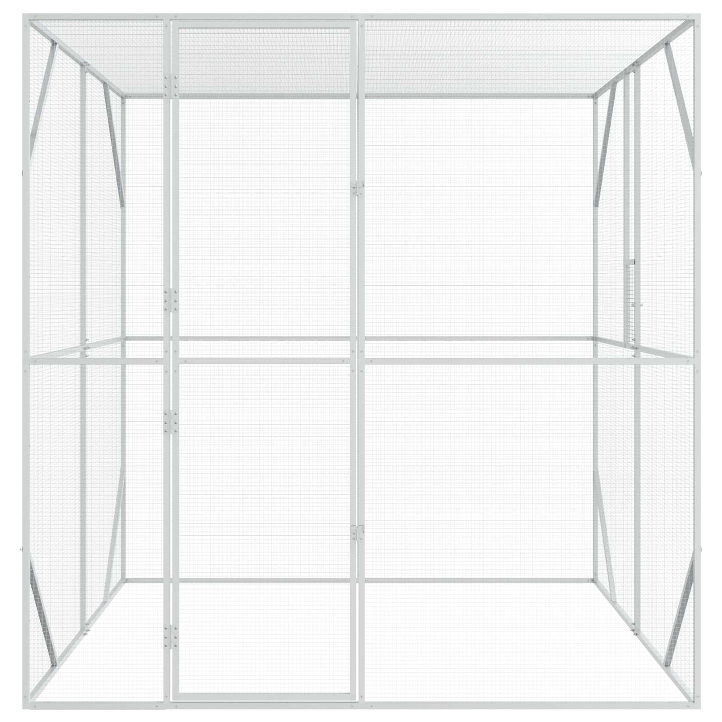 Putnu Būris Sudraba 209 X 202 X 214 Cm