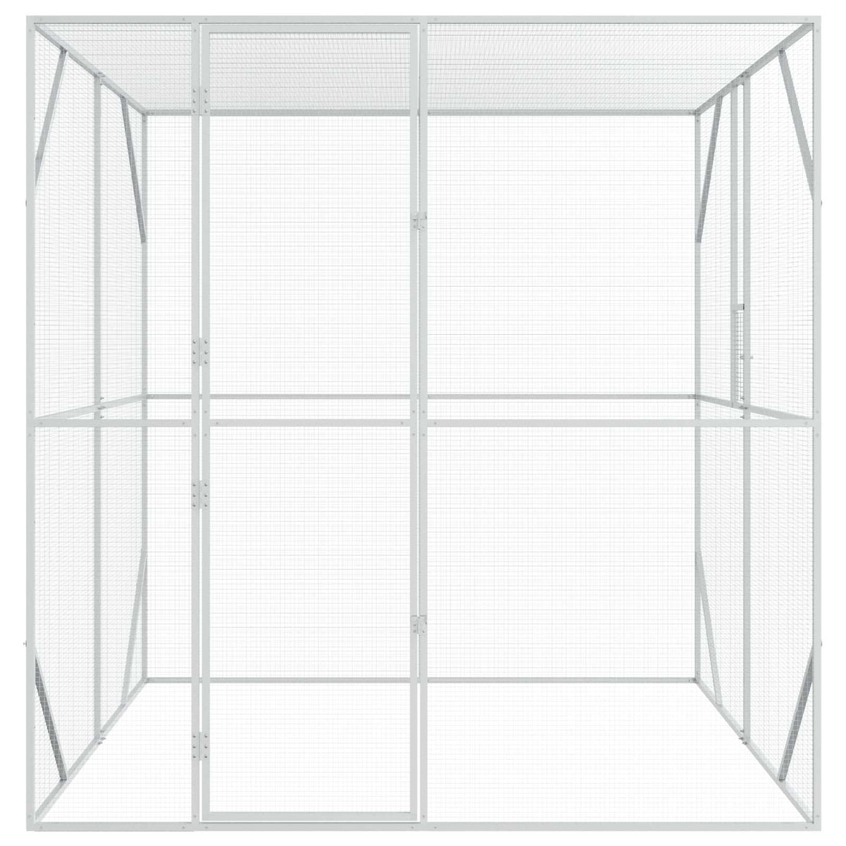 Putnu Būris Sudraba 209 X 202 X 214 Cm