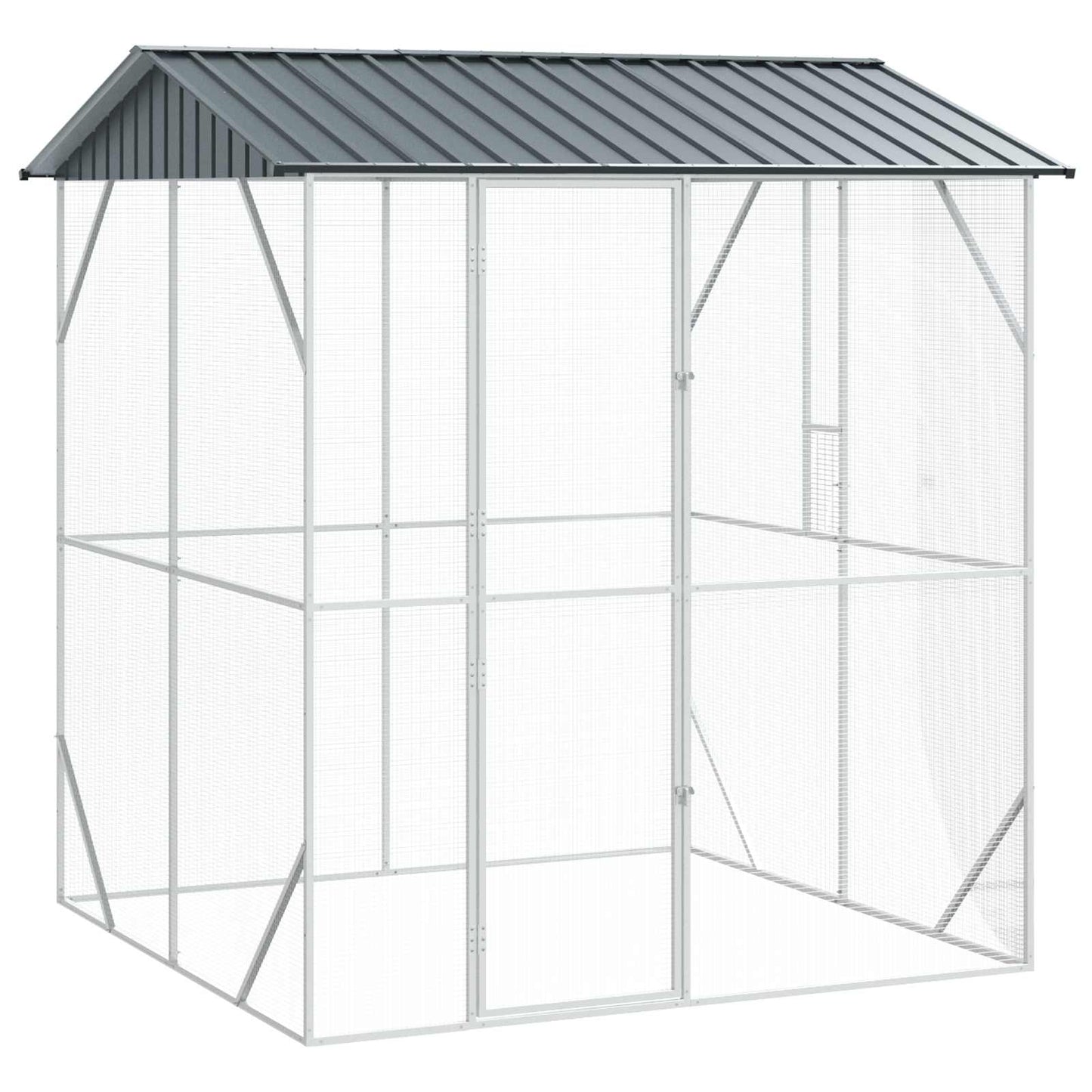 Putnu Būris Antracīta 227 X 112 X 141 Cm