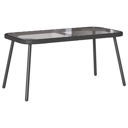 Kafijas Galdiņš Brūns Un Melns 90 X 45 X 43 Cm Poliratāns