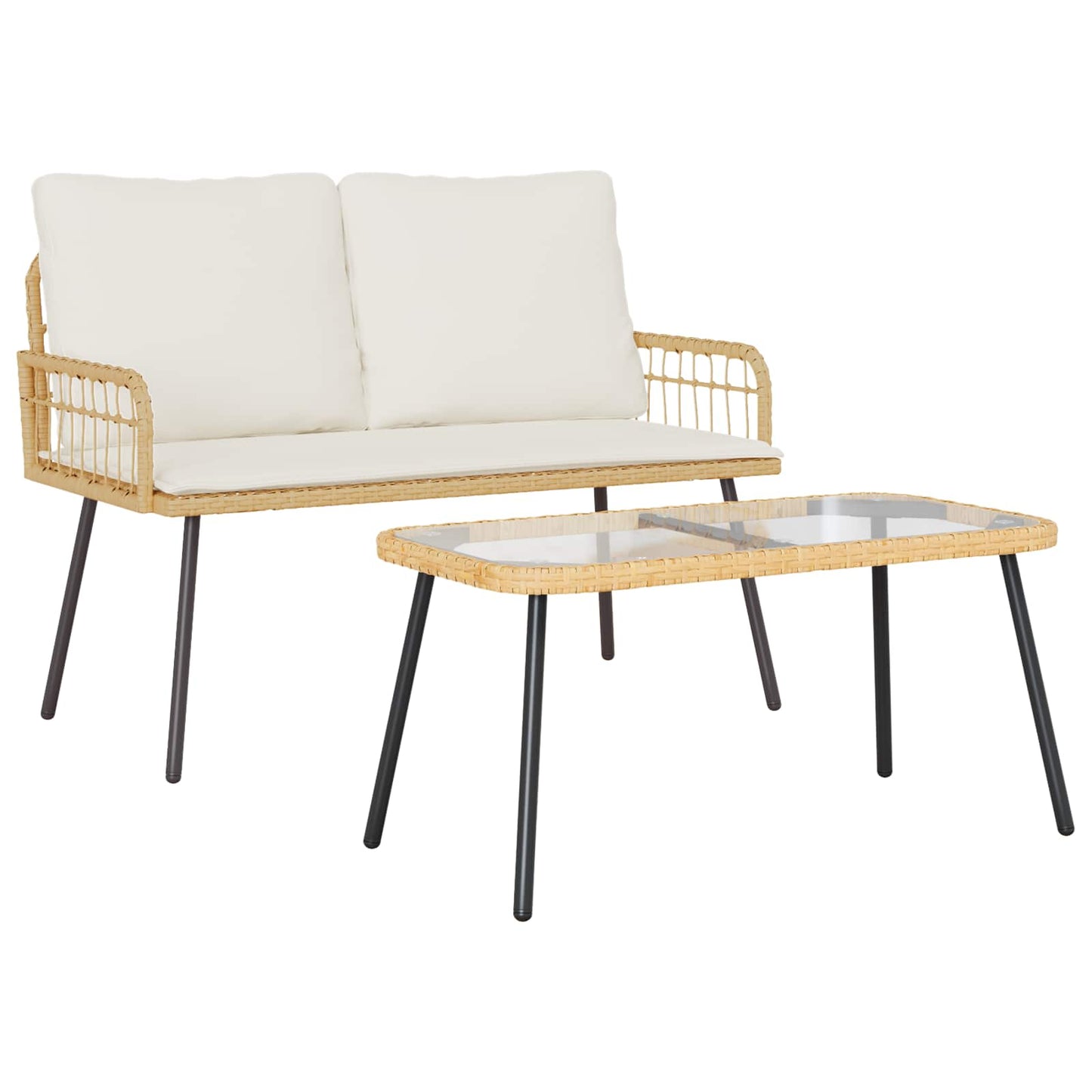 Dārza Ēdamgalds 2 Gab. Poliratāns
