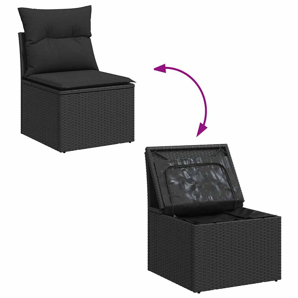 8-Daļīgs Dārza Dīvāna Komplekts, Matrači, Pe Rotangpalma