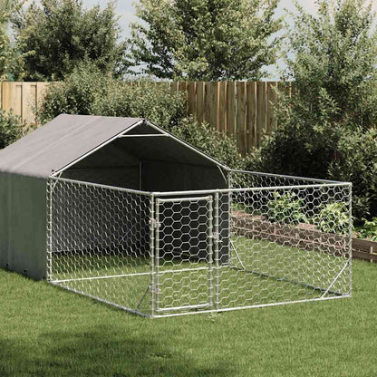 Āra Suņu Audzētava Ar Skrējienu, 6X2X1,5 M, Cinkots Tērauds