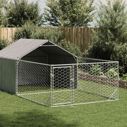 Āra Suņu Audzētava Ar Skrējienu, 6X2X1,5 M, Cinkots Tērauds