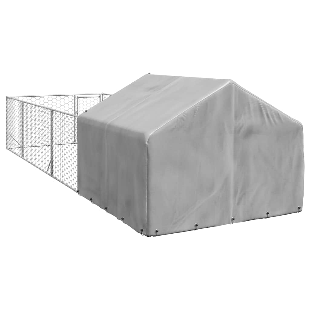 Āra Suņu Audzētava Ar Skrējienu, 6X2X1,5 M, Cinkots Tērauds