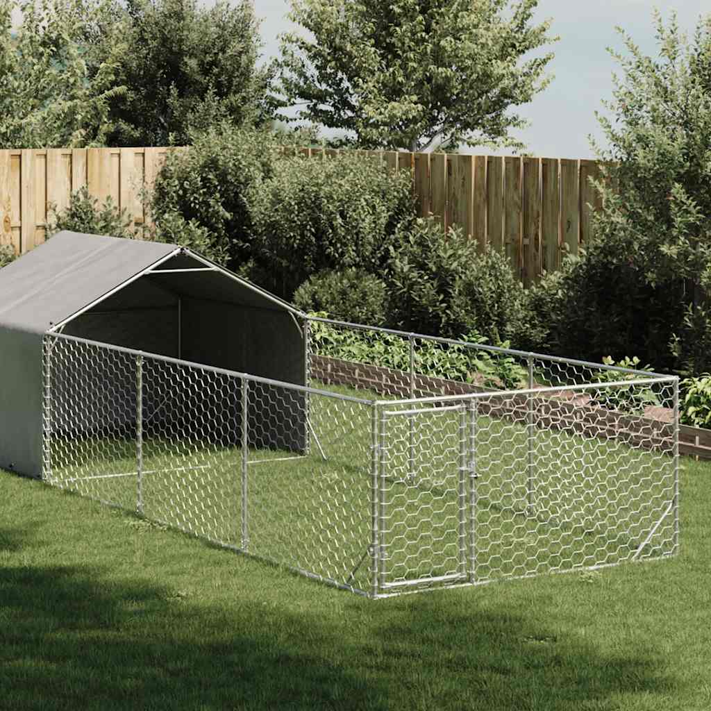 Āra Suņu Audzētava Ar Skrējienu, 6X2X1,5 M, Cinkots Tērauds