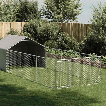 Āra Suņu Audzētava Ar Skrējienu, 6X2X1,5 M, Cinkots Tērauds