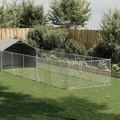 Āra Suņu Audzētava Ar Skrējienu, 6X2X1,5 M, Cinkots Tērauds