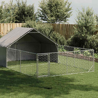 Āra Suņu Audzētava Ar Skrējienu, 6X2X1,5 M, Cinkots Tērauds