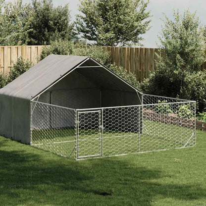 Āra Suņu Audzētava Ar Skrējienu, 6X2X1,5 M, Cinkots Tērauds