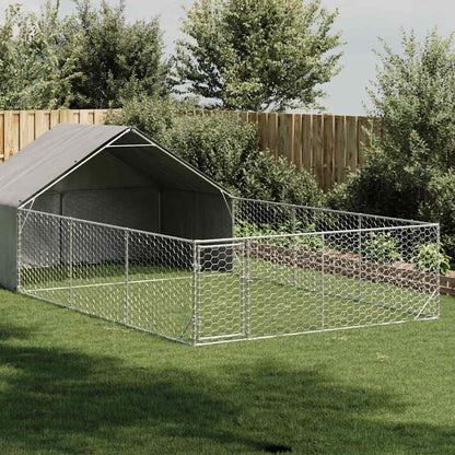 Āra Suņu Audzētava Ar Skrējienu, 6X2X1,5 M, Cinkots Tērauds