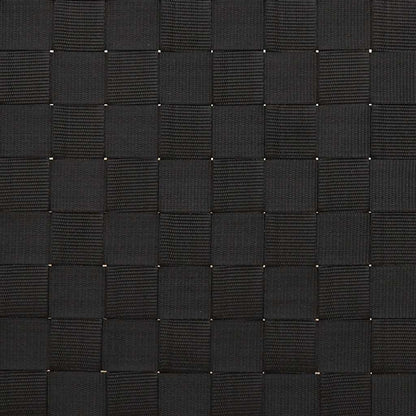 Sauļošanās Krēsls Ar Melnu Austu Sietu, 55X200X30 Cm, Bambuss