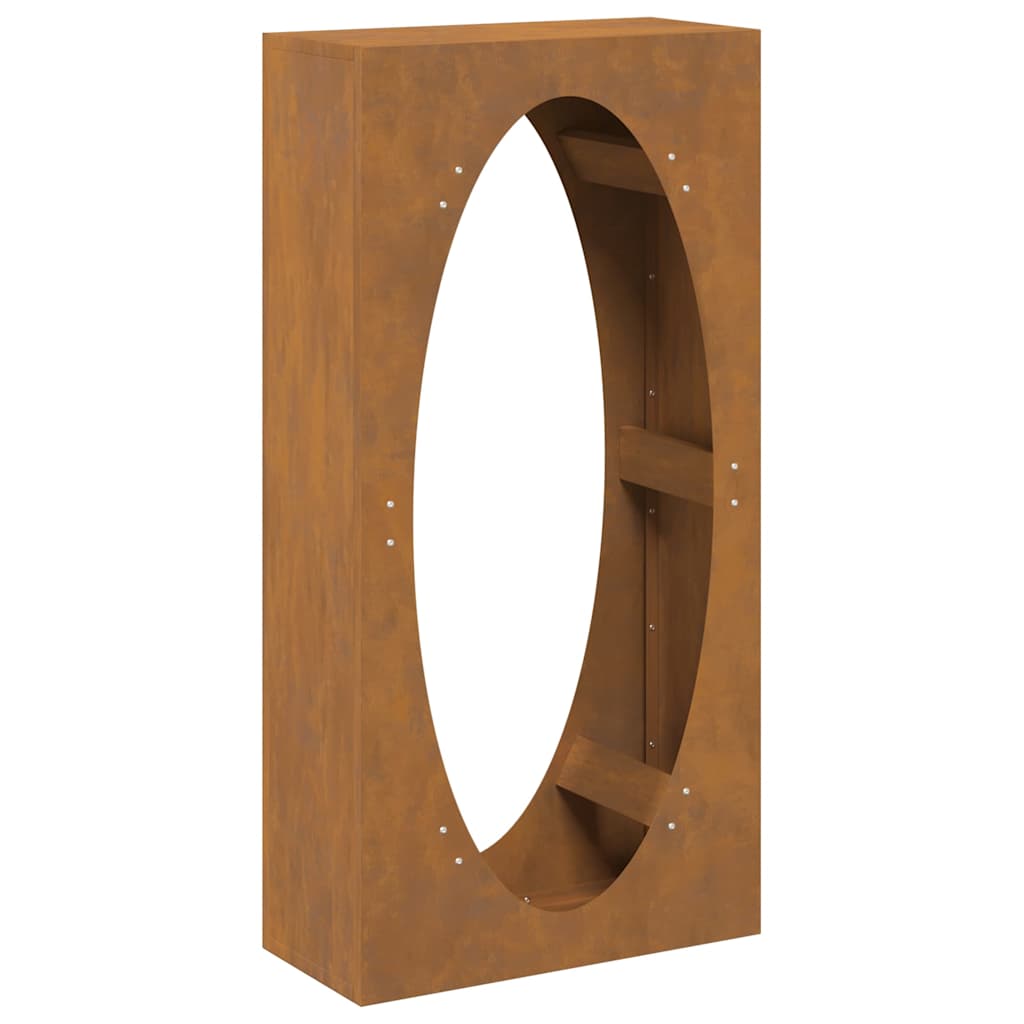 Malkas Plaukts 50X23X100 Cm, Laikapstākļiem Izturīgs Tērauds