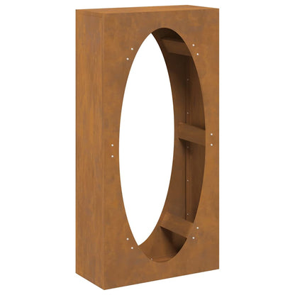 Malkas Plaukts 50X23X100 Cm, Laikapstākļiem Izturīgs Tērauds