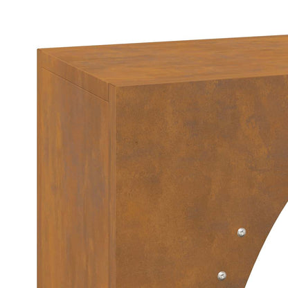 Malkas Plaukts 50X23X100 Cm, Laikapstākļiem Izturīgs Tērauds
